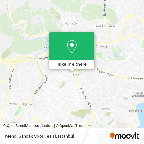 Mehdi Sancak Spor Tesisi map