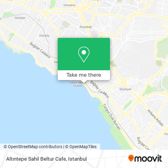 Altıntepe Sahil Beltur Cafe map