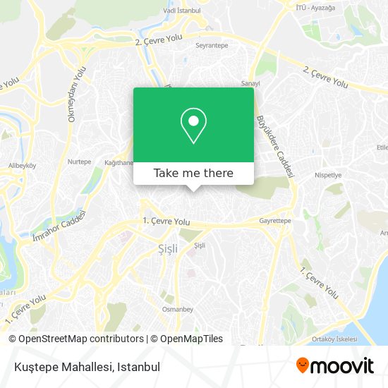 Kuştepe Mahallesi map