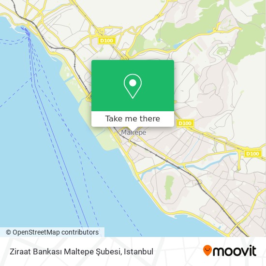 Ziraat Bankası Maltepe Şubesi map