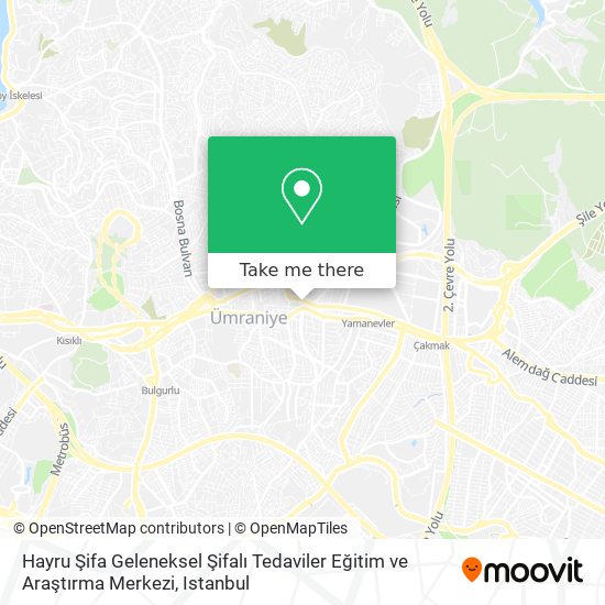 Hayru Şifa Geleneksel Şifalı Tedaviler Eğitim ve Araştırma Merkezi map