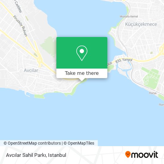 Avcılar Sahil Parkı map