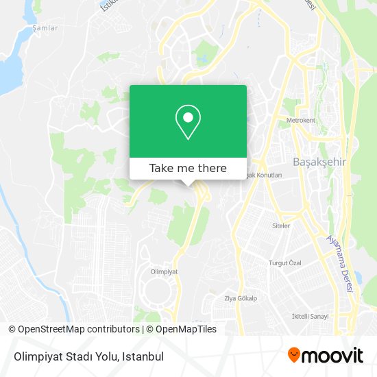 Olimpiyat Stadı Yolu map