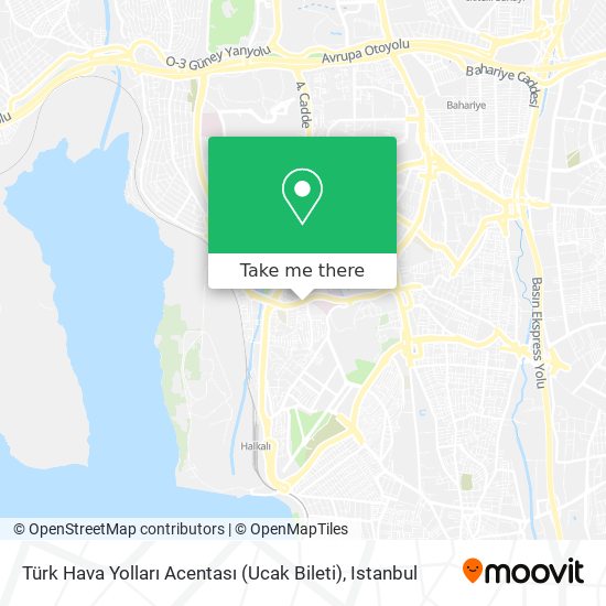 Türk Hava Yolları Acentası (Ucak Bileti) map