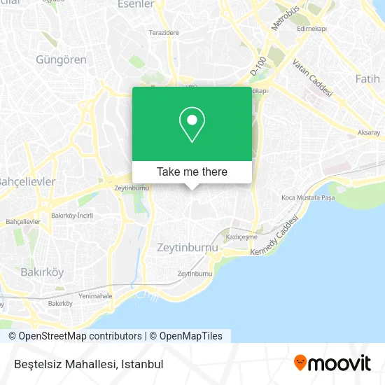 Beştelsiz Mahallesi map