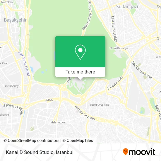 Kanal D Sound Studio map