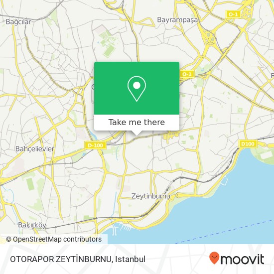 OTORAPOR ZEYTİNBURNU map