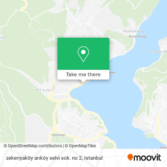 zekeriyaköy arıköy selvi sok. no 2 map