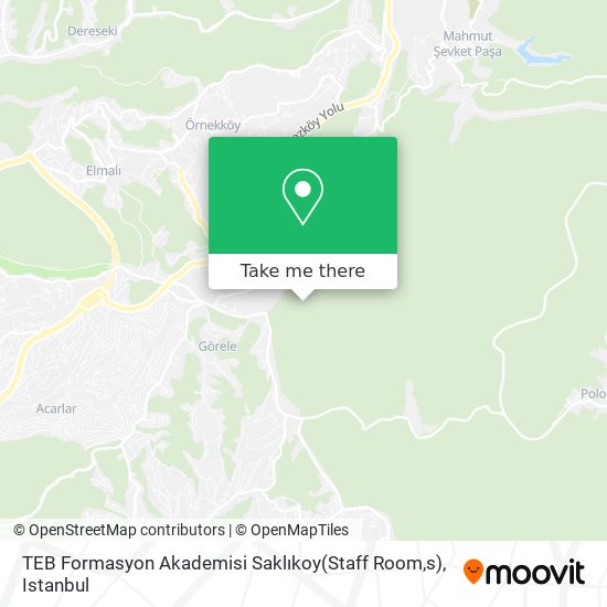 TEB Formasyon Akademisi Saklıkoy(Staff Room,s) map