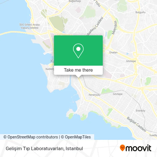 Gelişim Tıp Laboratuvarları map