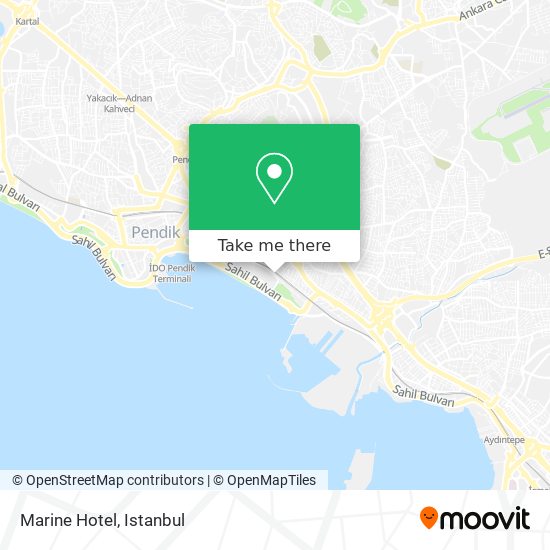 Marine Hotel map