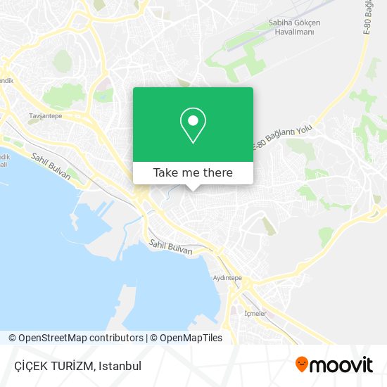 ÇİÇEK TURİZM map