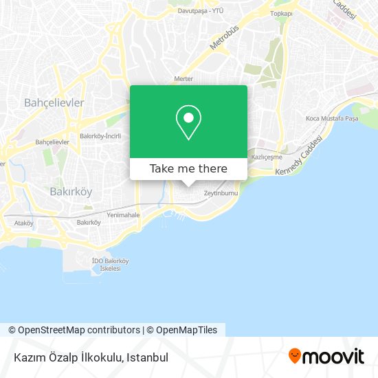 Kazım Özalp İlkokulu map