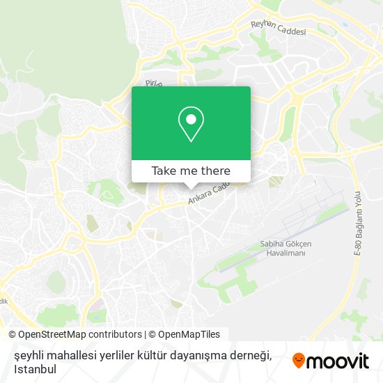 şeyhli  mahallesi yerliler kültür dayanışma derneği map