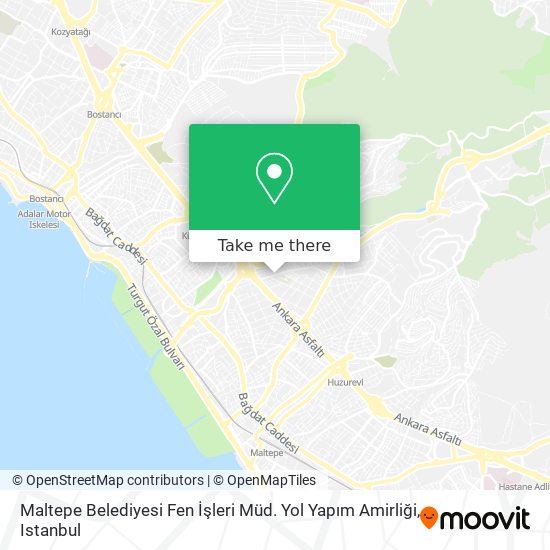 Maltepe Belediyesi Fen İşleri Müd. Yol Yapım Amirliği map