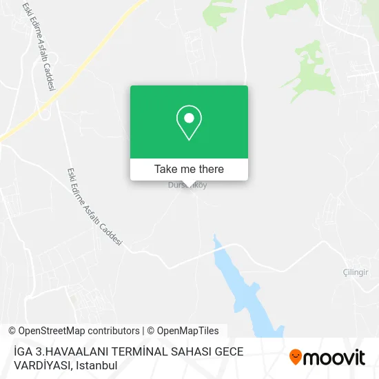 İGA 3.HAVAALANI TERMİNAL SAHASI GECE VARDİYASI map