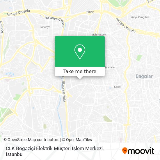 CLK Boğaziçi Elektrik Müşteri İşlem Merkezi map