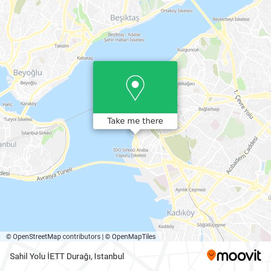 Sahil Yolu İETT Durağı map