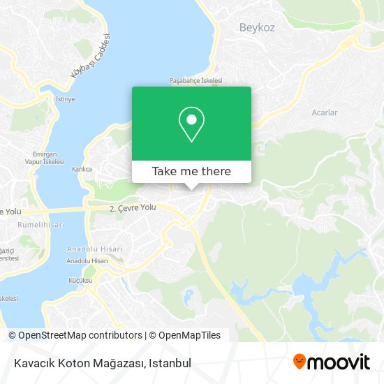 Kavacık Koton Mağazası map