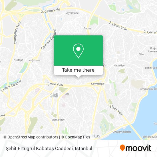 Şehit Ertuğrul Kabataş Caddesi map