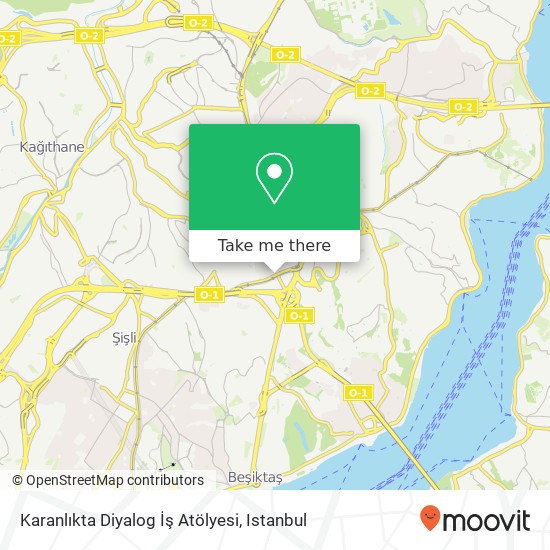 Karanlıkta Diyalog İş Atölyesi map