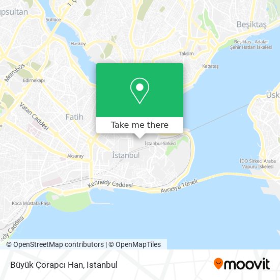 Büyük Çorapcı Han map