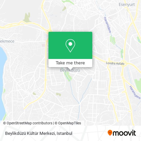 Beylikdüzü Kültür Merkezi map