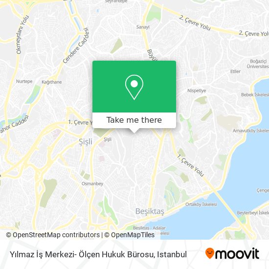 Yılmaz İş Merkezi- Ölçen Hukuk Bürosu map