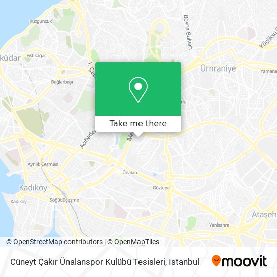 Cüneyt Çakır Ünalanspor Kulübü Tesisleri map