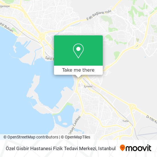 Özel Gisbir Hastanesi Fizik Tedavi Merkezi map