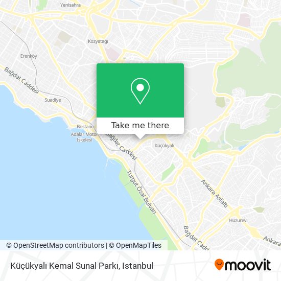 Küçükyalı Kemal Sunal Parkı map