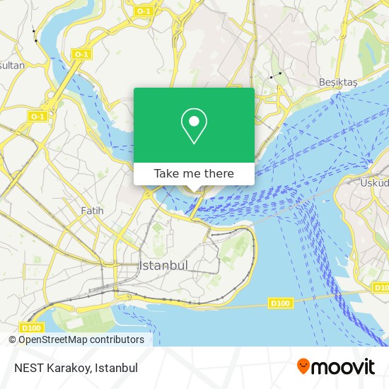 NEST Karakoy map