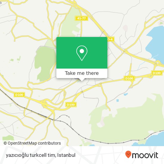 yazıcıoğlu turkcell tim map