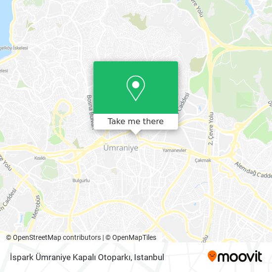 İspark Ümraniye Kapalı Otoparkı map