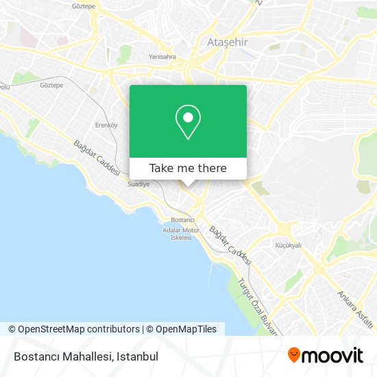 Bostancı Mahallesi map
