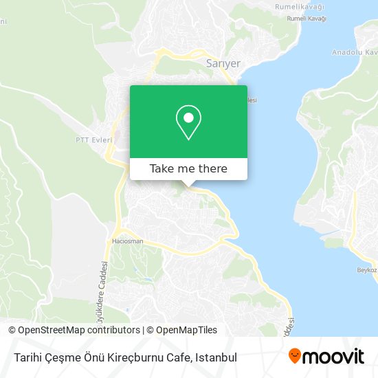 Tarihi Çeşme Önü Kireçburnu Cafe map