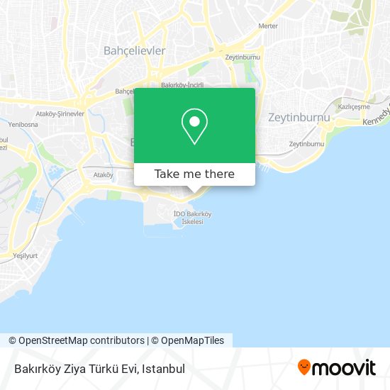 Bakırköy Ziya Türkü Evi map