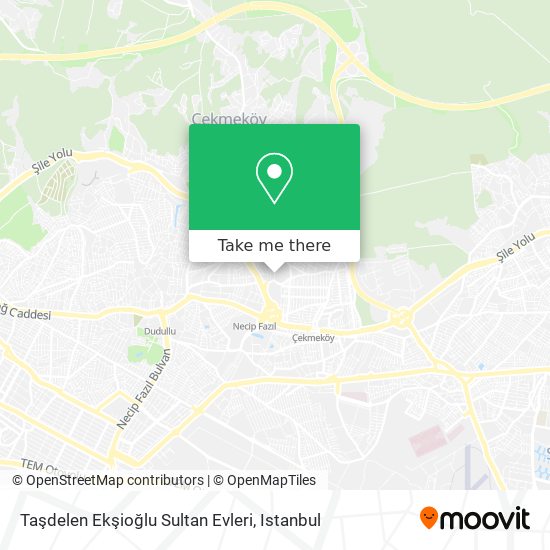 Taşdelen Ekşioğlu Sultan Evleri map