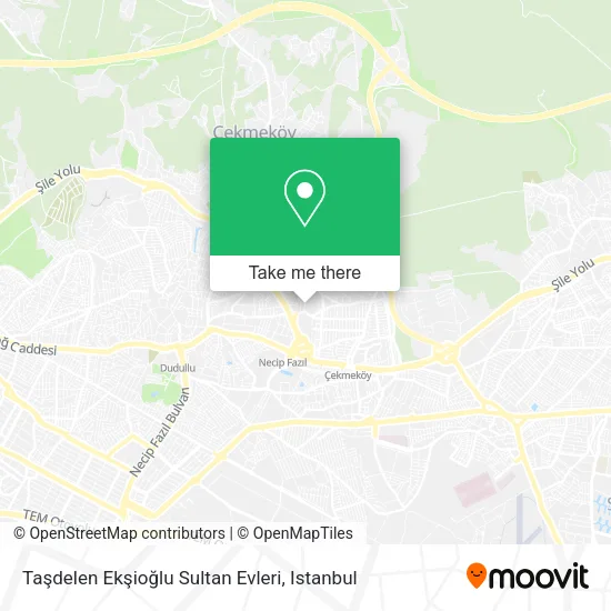 Taşdelen Ekşioğlu Sultan Evleri map