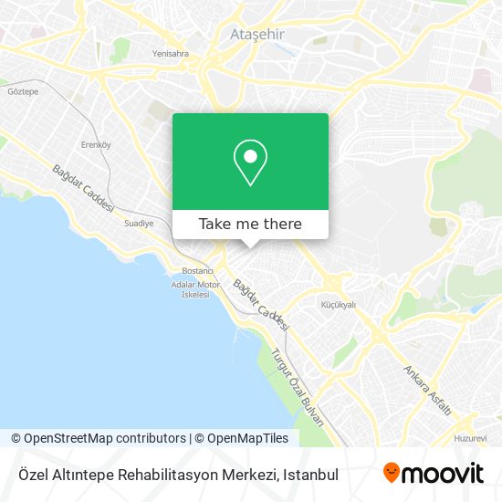 Özel Altıntepe Rehabilitasyon Merkezi map