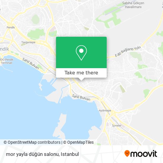 mor yayla düğün salonu map