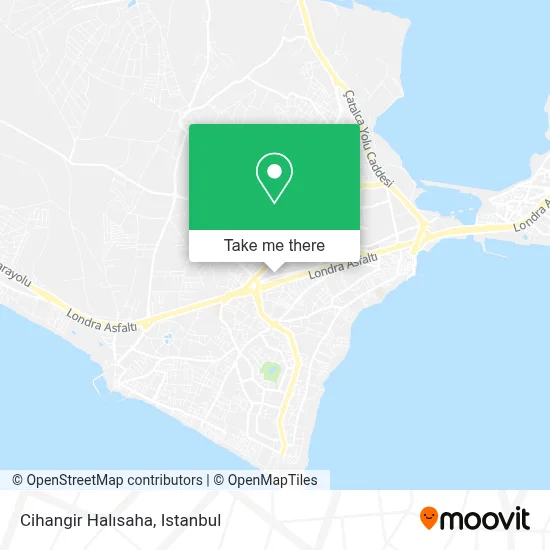 Cihangir Halısaha map