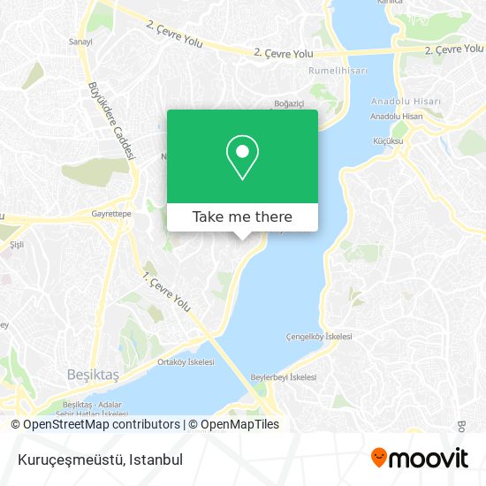 Kuruçeşmeüstü map
