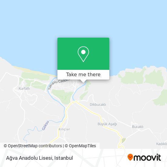 Ağva Anadolu Lisesi map