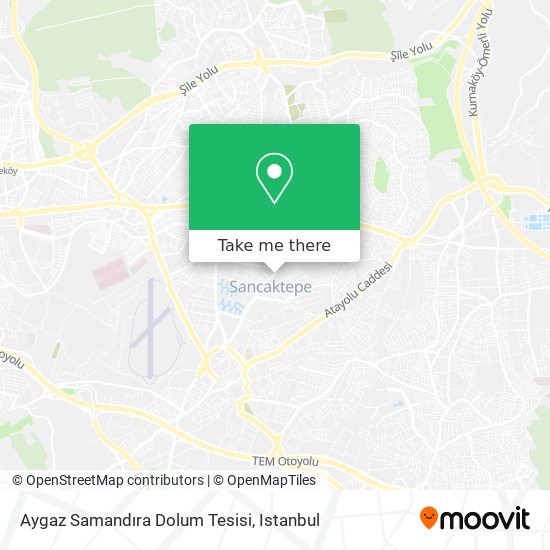 Aygaz Samandıra Dolum Tesisi map