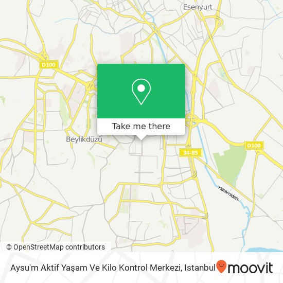 Aysu'm Aktif Yaşam Ve Kilo Kontrol Merkezi map