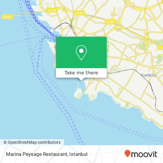 Marina Peysage Restaurant map