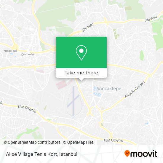 Alice Village Tenis Kort map