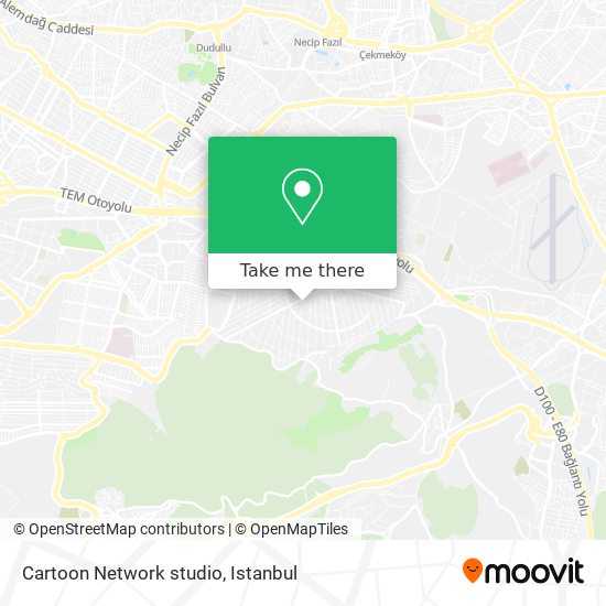 How to get to Cartoon Network studio in Ataşehir by Bus, Metro, Cable Car  or Train?