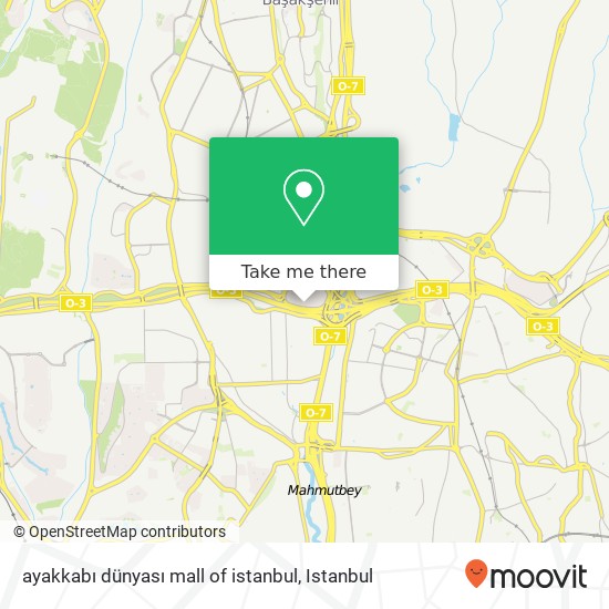 ayakkabı dünyası mall of istanbul map